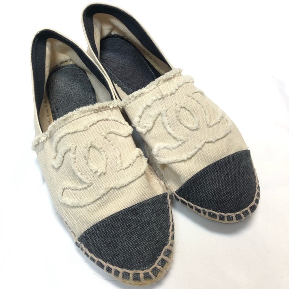 CHANEL Shoes - Authentic Chanel Espadrilles Size 38